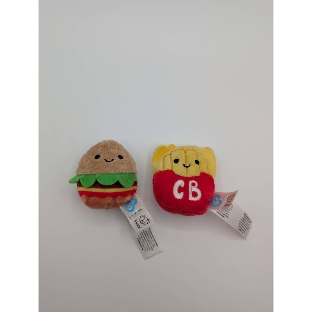 Cutie Beans Fiesta Foodies Plush fries or Hamburger replacements
